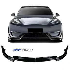 Tesla Model Y priekinio buferio pažeminimas spoileris